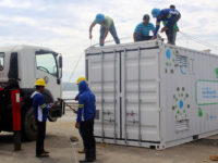 Higatangan microgrid equipment arrive in Naval