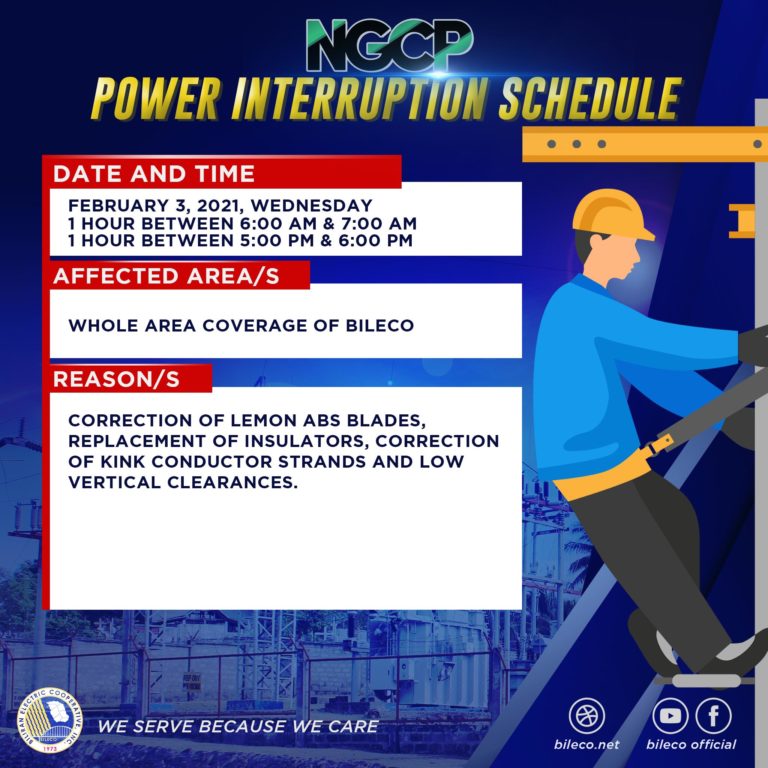 Read more about the article NGCP SCHEDULED POWER INTERRUPTION