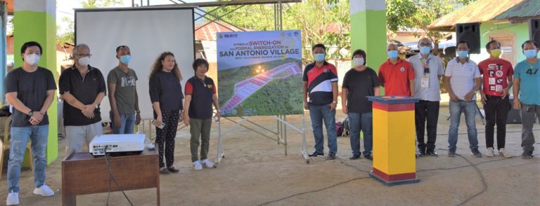 Read more about the article Energization and switch-on ceremony sa San Antonio Village sa Biliran malampuson nga gipahigayon