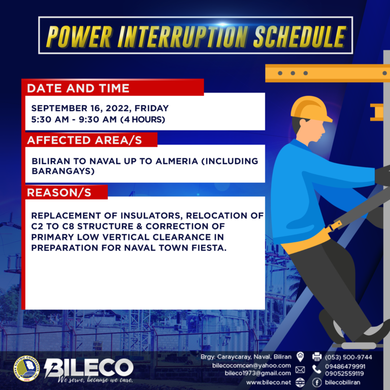 Read more about the article SCHEDULED POWER INTERRUPTION