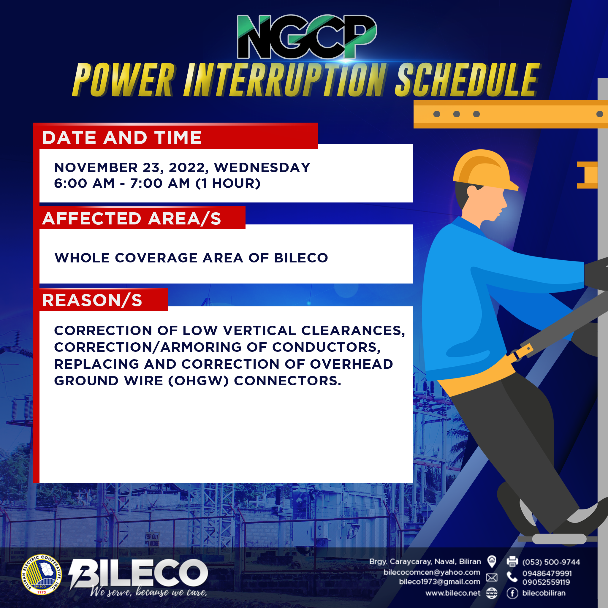 You are currently viewing NGCP SCHEDULED POWER INTERRUPTION