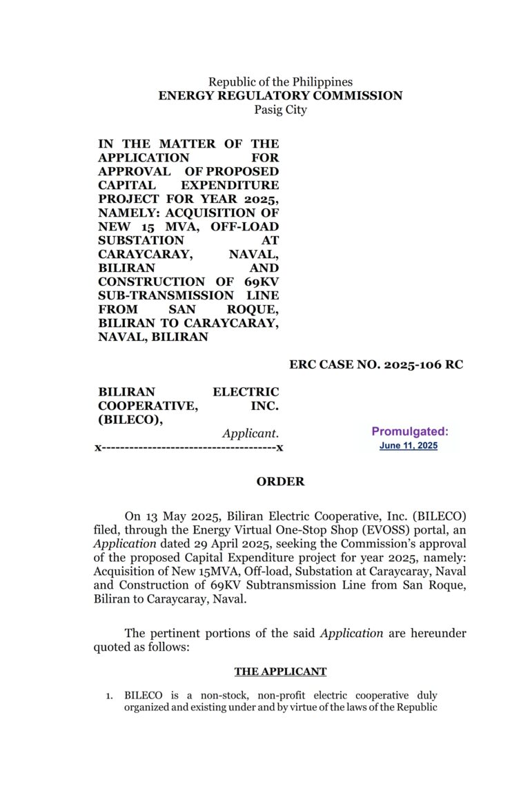 Read more about the article ORDER DATED JUNE 11, 2025