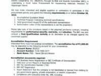 Letter to Interested Bidders: Simplified Procurement of Housewiring (Higatangan)