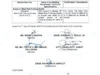 SUPLEMENTAL BID BULLETIN NO.1