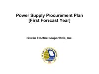 POWER SUPPLY PROCUREMNT PLAN